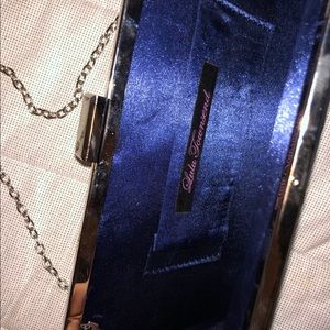 Navy Blue Clutch/Shoulder Bag